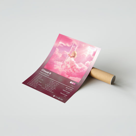 Megan Moroney Cloud 9 Album Poster