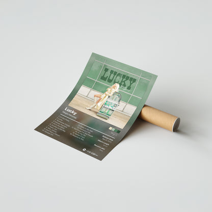Megan Moroney Lucky Album Poster
