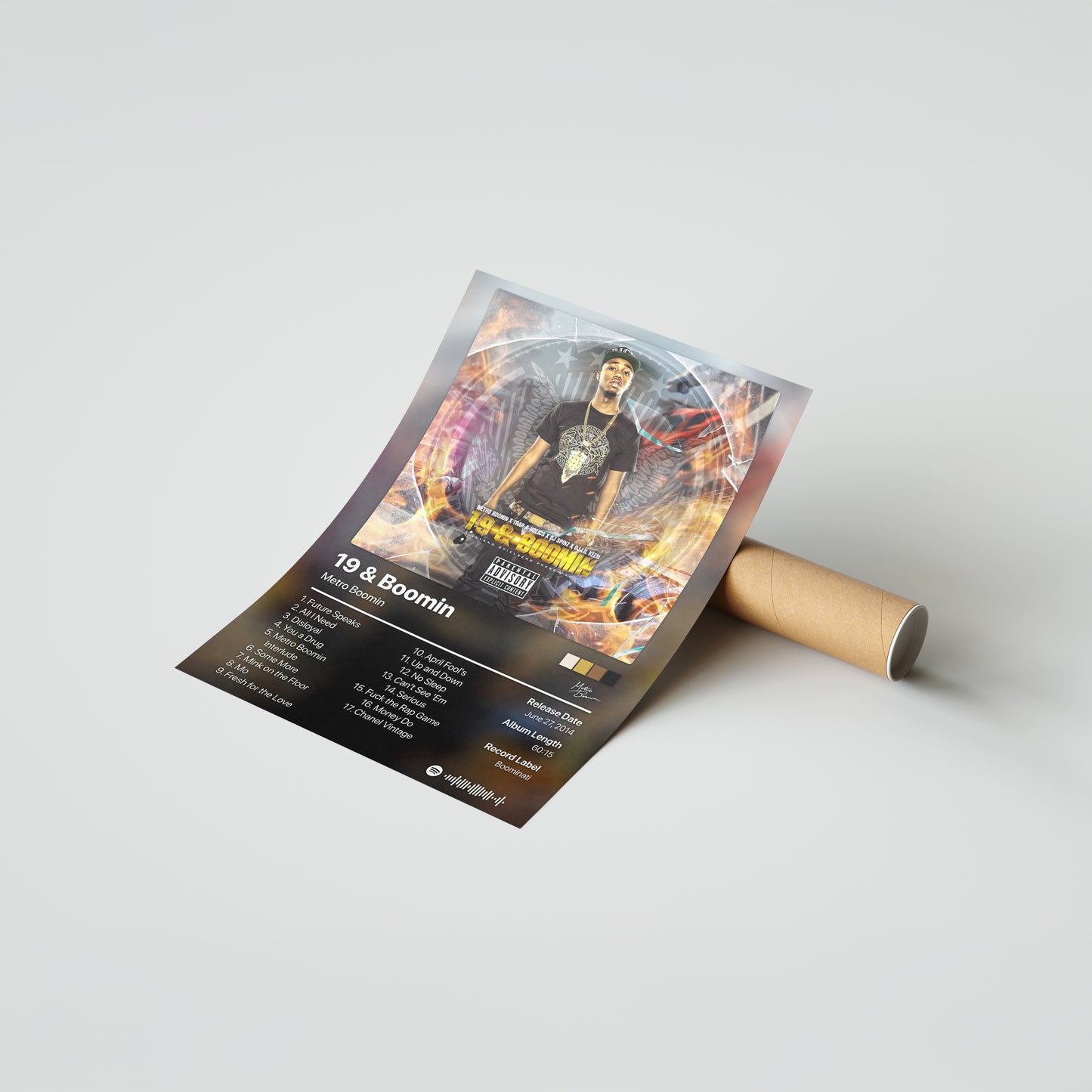 Metro Boomin 19 & Boomin Album Poster