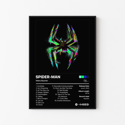 Metro Boomin SPIDER-MAN: ACROSS THE SPIDER-VERSE Album Poster