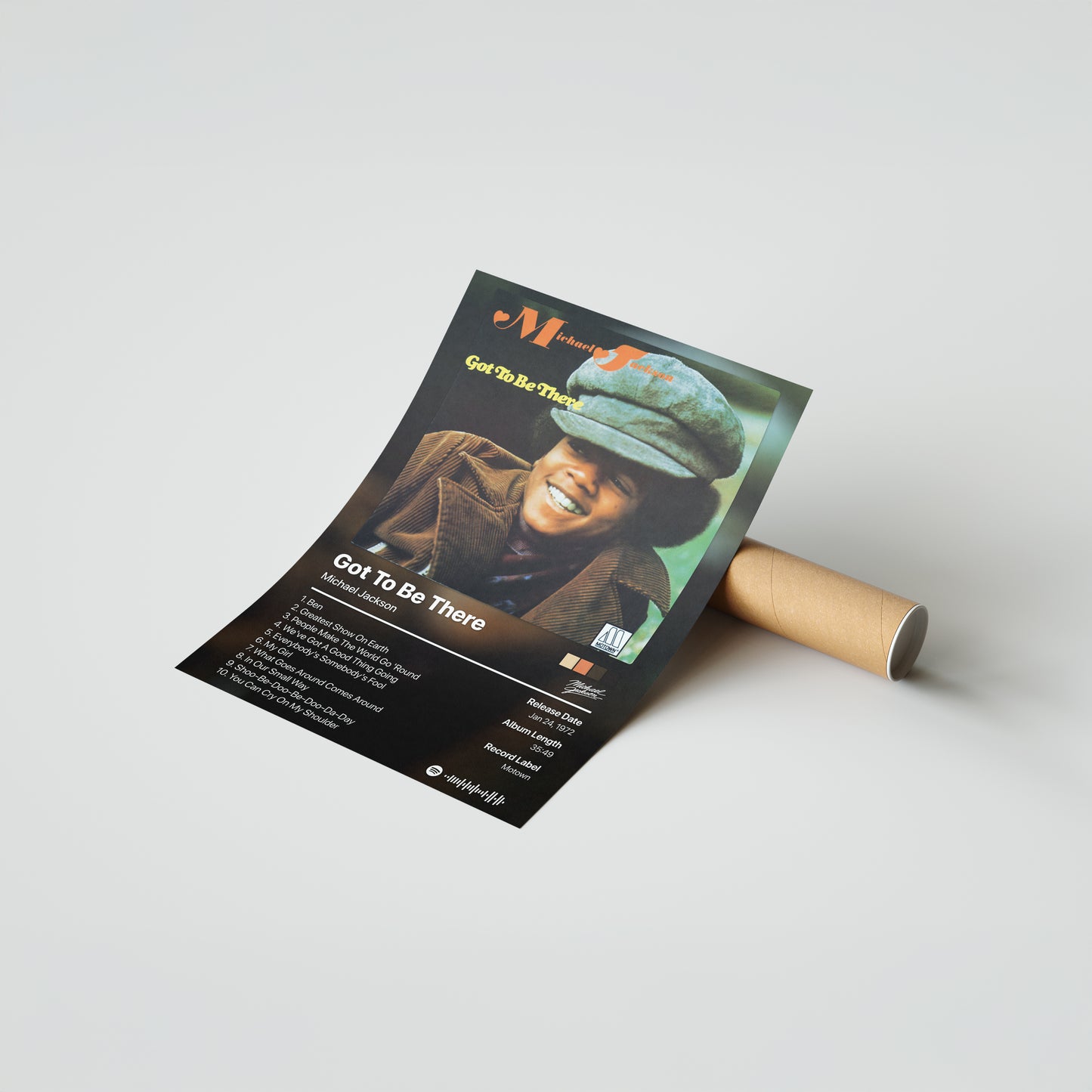 Michael Jackson Got To Be There Album Poster