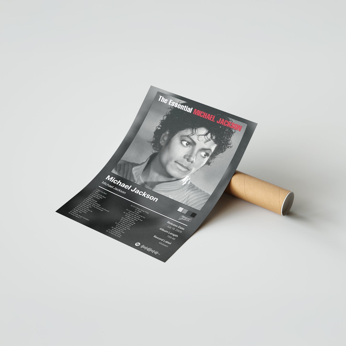 Michael Jackson The Essential Album Poster