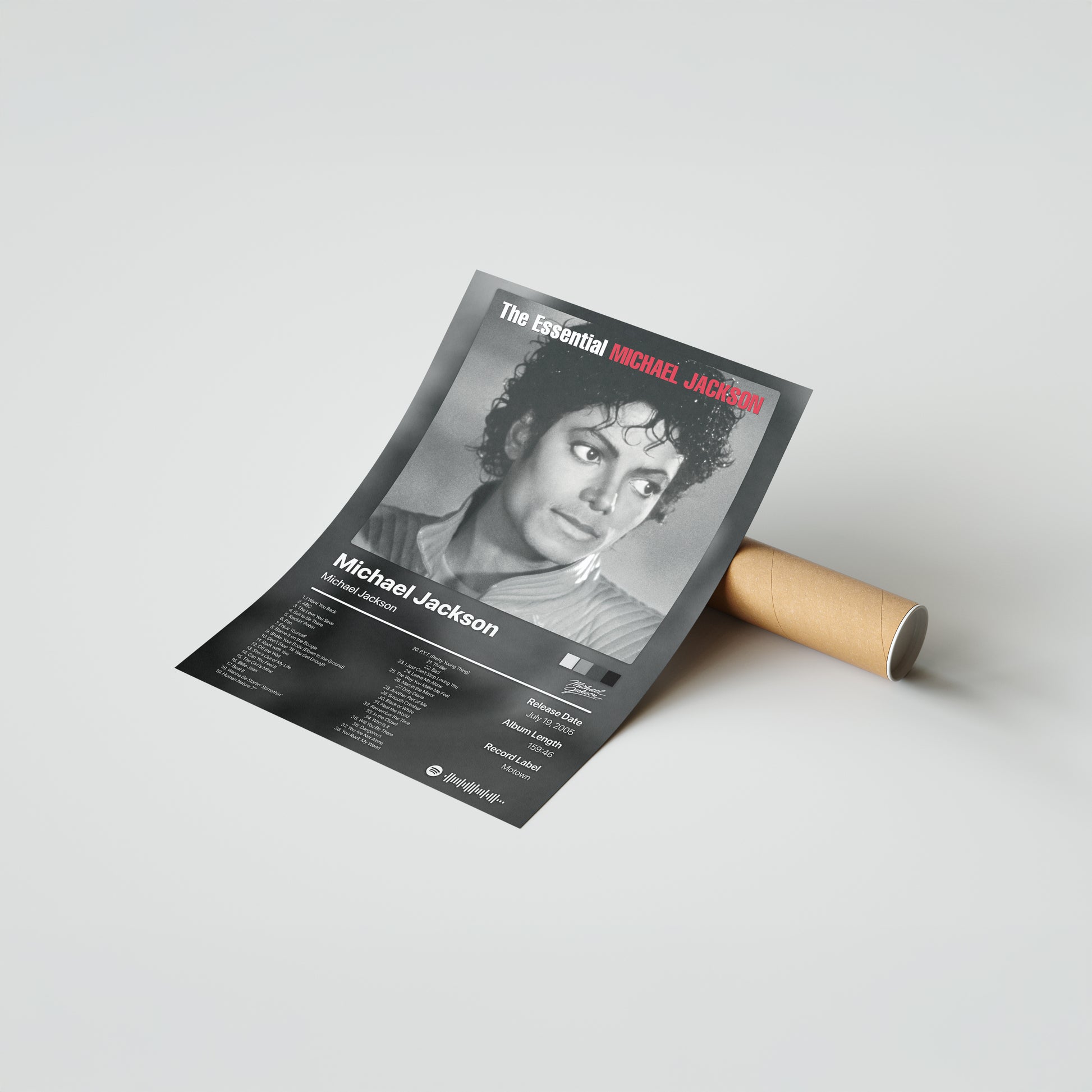 Michael Jackson The Essential Album Poster