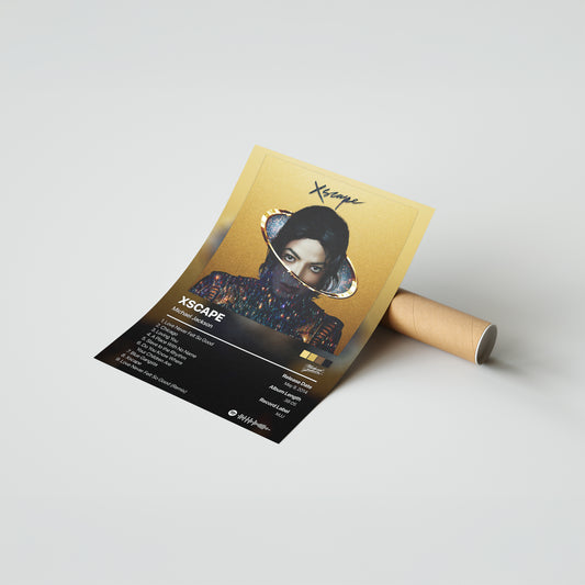 Michael Jackson XSCAPE Album Poster