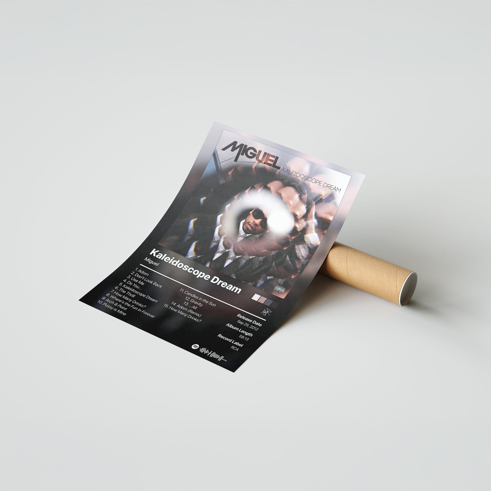 Miguel Kaleidoscope Dream Album Poster