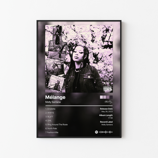 Molly Santana Melange Album Poster
