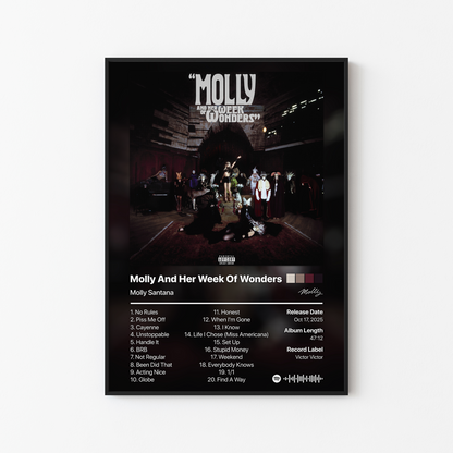 Molly Santana Molly And Her Week Of Wonders (Deluxe) Album Poster