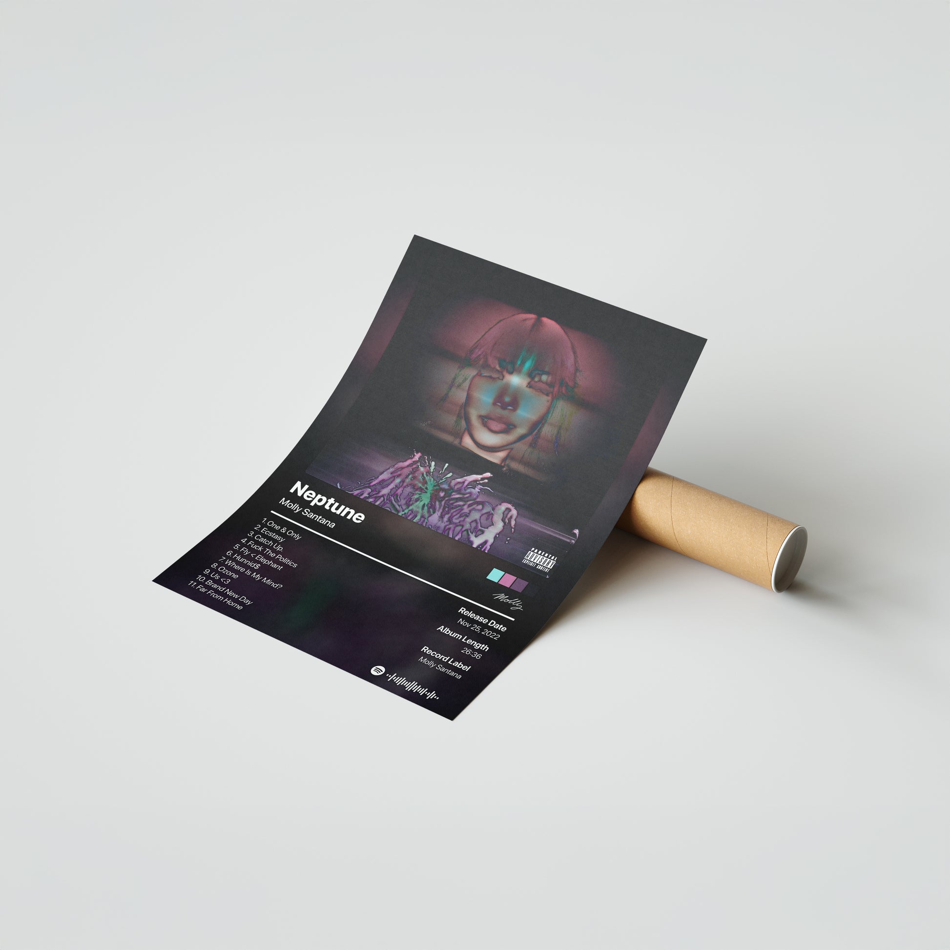 Molly Santana Neptune Album Poster