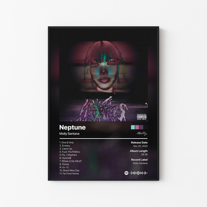 Molly Santana Neptune Album Poster