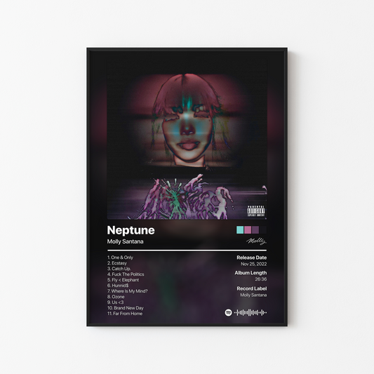 Molly Santana Neptune Album Poster