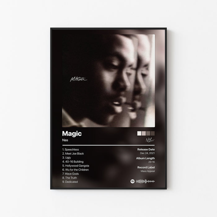 Nas Magic Album Poster