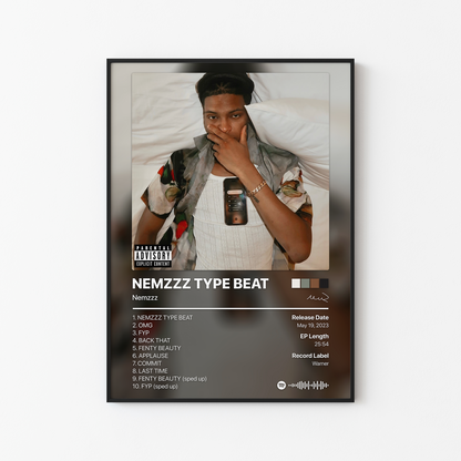 Nemzzz NEMZZZ TYPE BEAT Album Poster