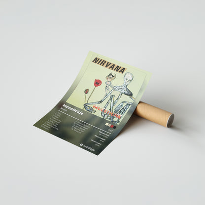 Nirvana Incesticide Album Poster