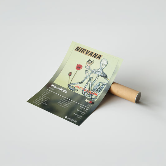 Nirvana Incesticide Album Poster