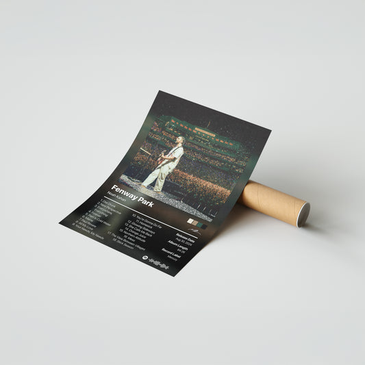 Noah Kahan Live From Fenway Park Album Poster