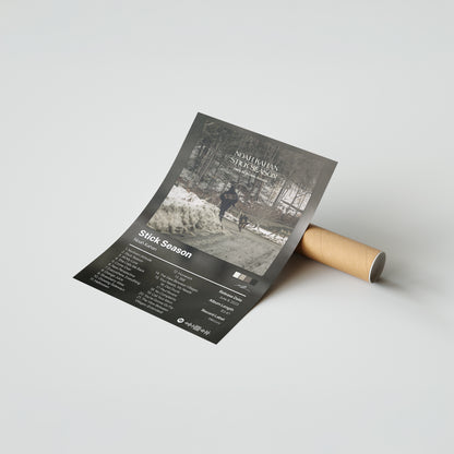 Noah Kahan Stick Season (We'll All Be Here Forever) Album Poster