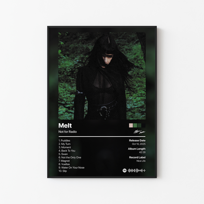 Not for Radio Melt Album Poster