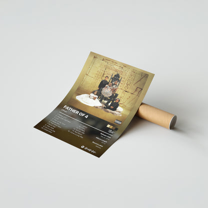 Offset FATHER OF 4 Album Poster