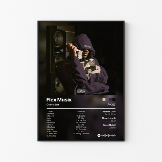 OsamaSon Flex Musix (FLXTRA) Album Poster