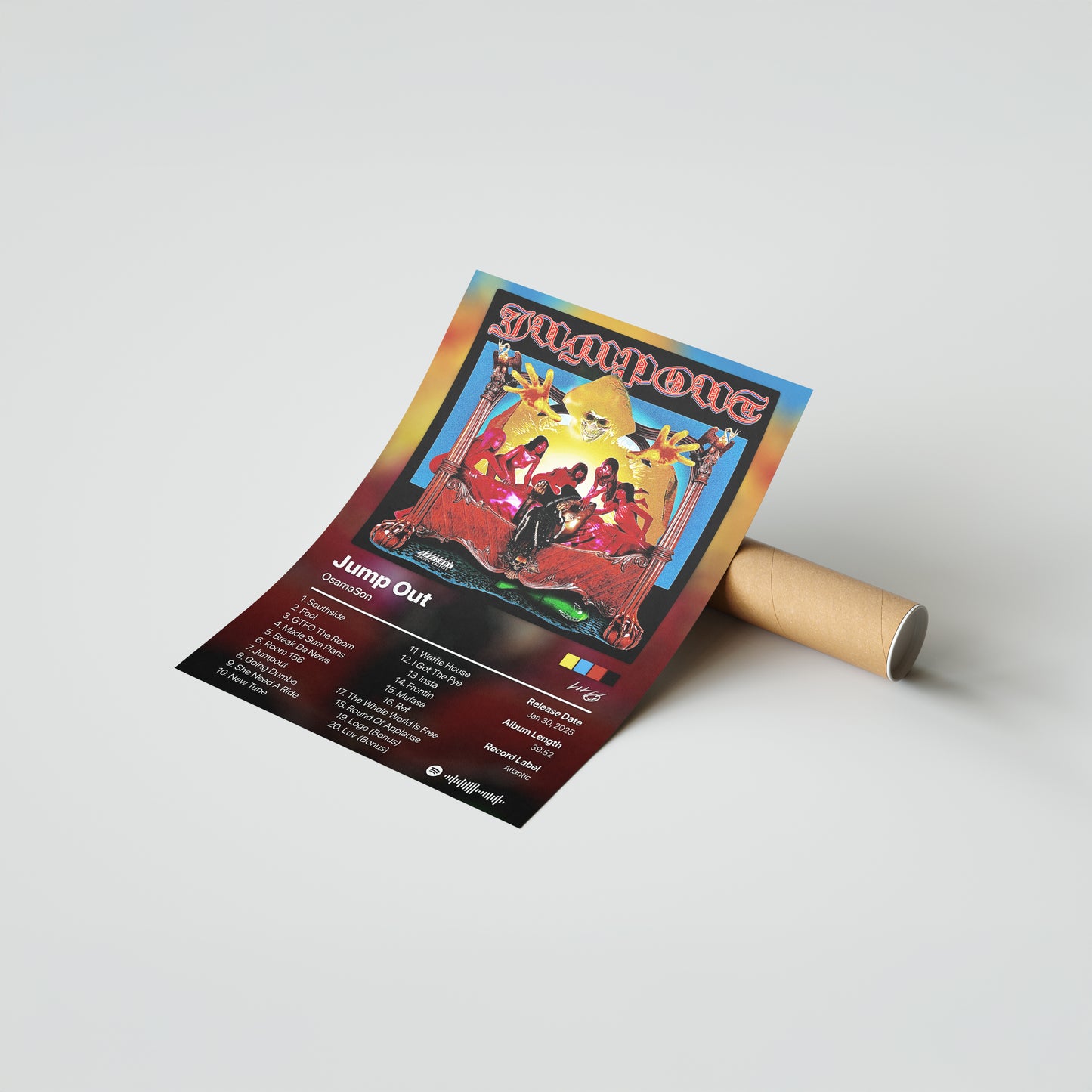 OsamaSon Jump Out Album Poster