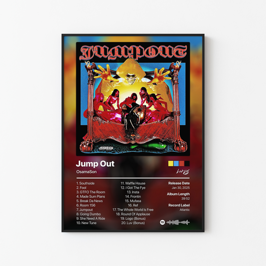 OsamaSon Jump Out Album Poster