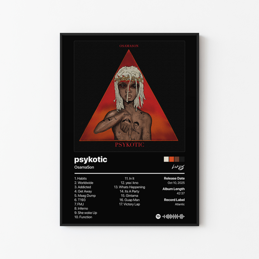 OsamaSon psykotic Album Poster