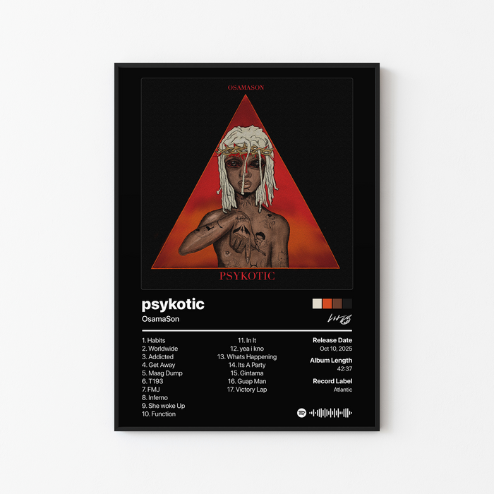 OsamaSon psykotic Album Poster