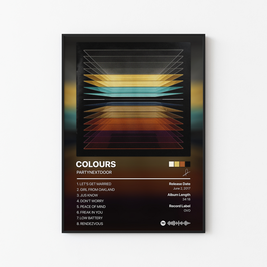 PARTYNEXTDOOR COLOURS Album Poster