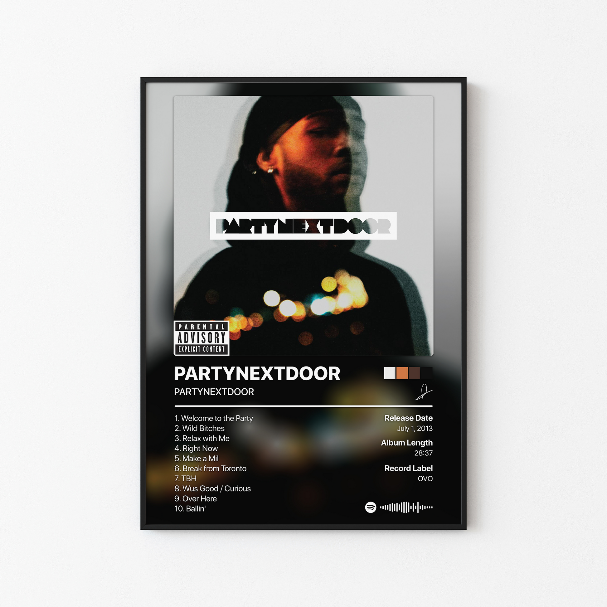 PARTYNEXTDOOR PARTYNEXTDOOR Album Poster