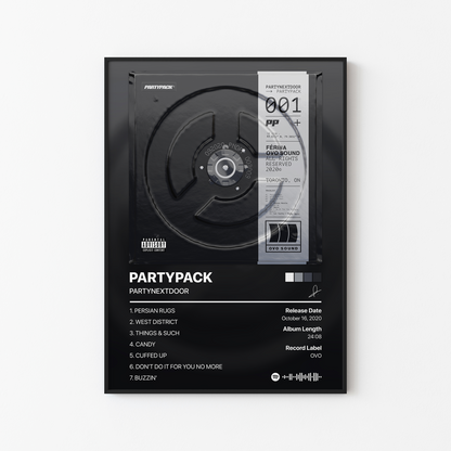 PARTYNEXTDOOR PARTYPACK Album Poster