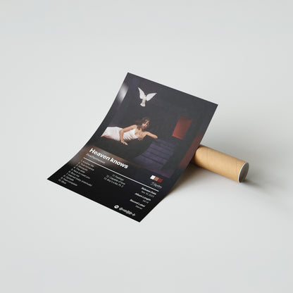 PinkPantheress Heaven knows Album Poster