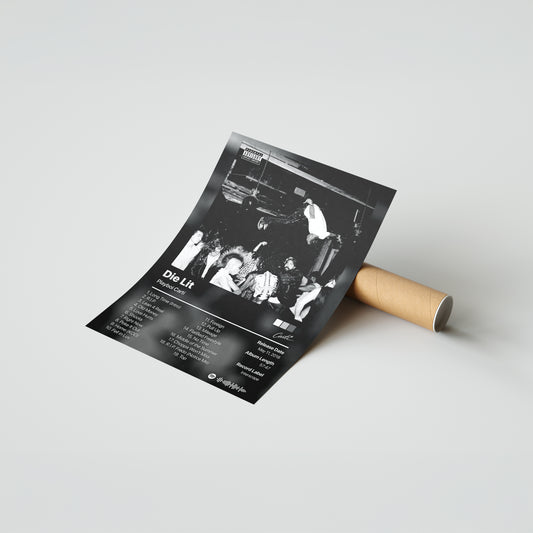 Playboi Carti Die Lit Album Poster