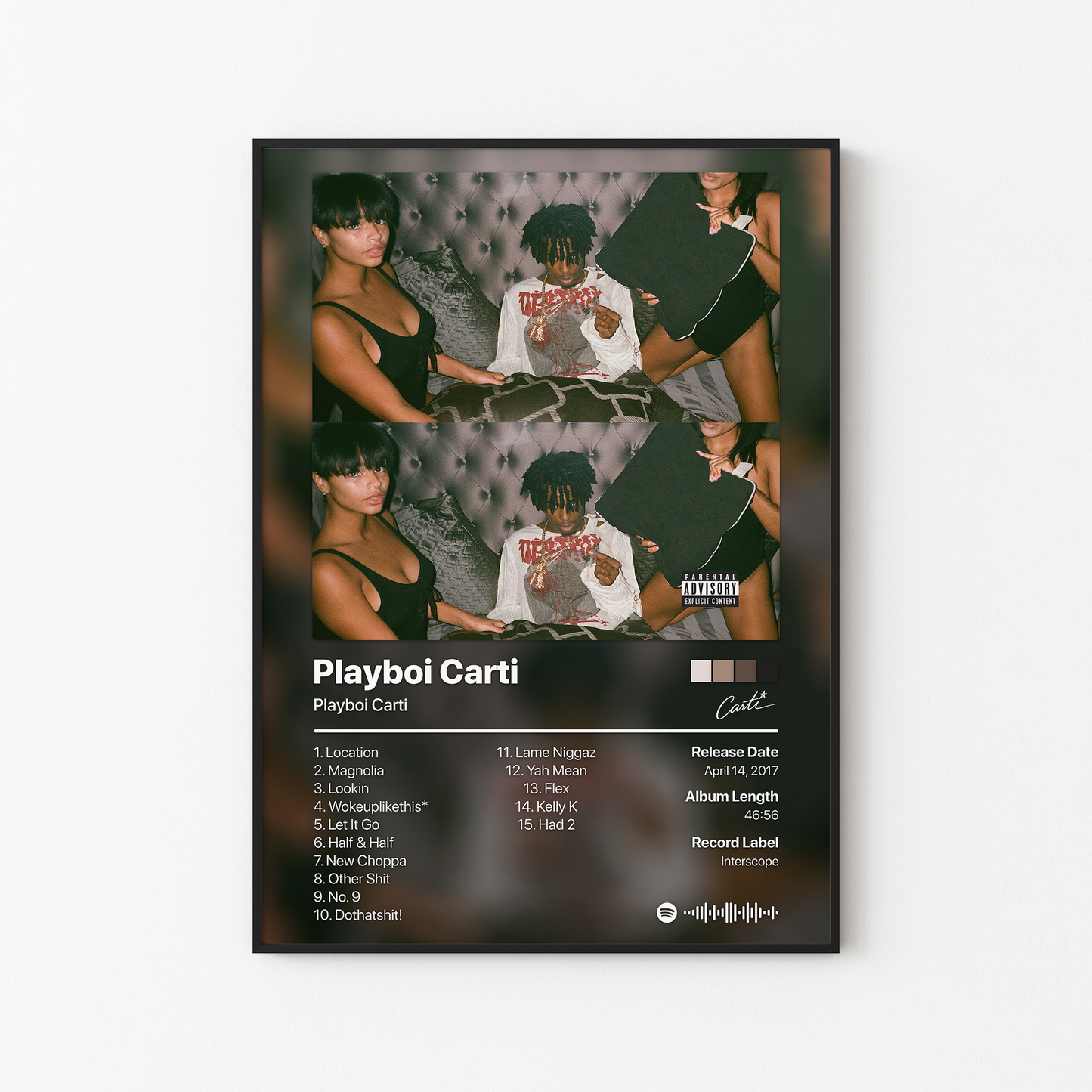Playboi Carti Playboi Carti Album Poster