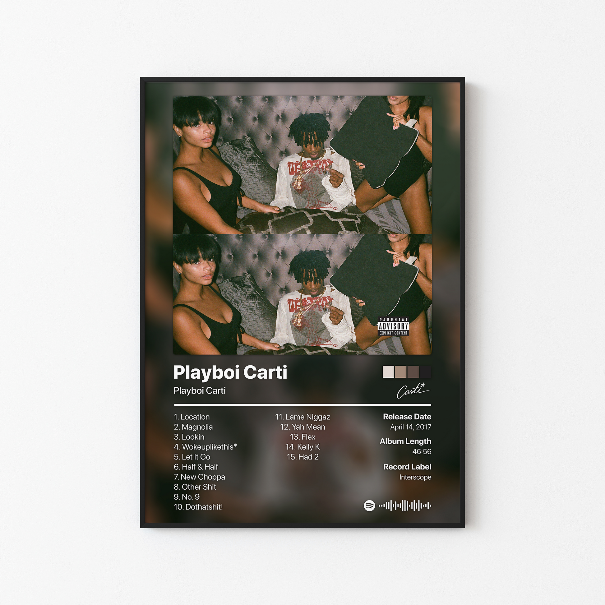 Playboi Carti Playboi Carti Album Poster