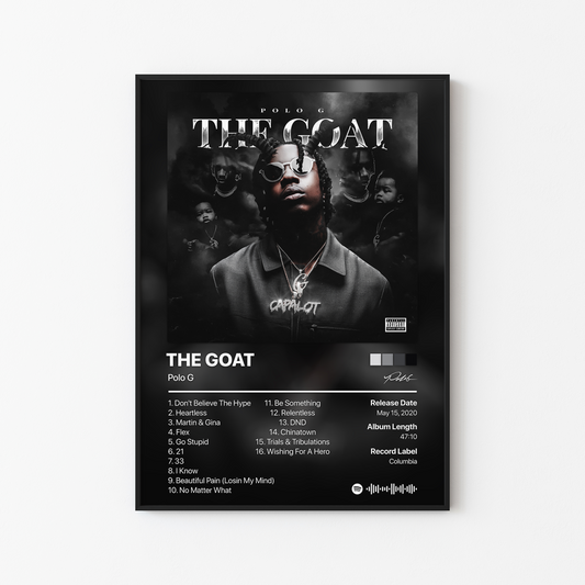 Polo G THE GOAT Album Poster