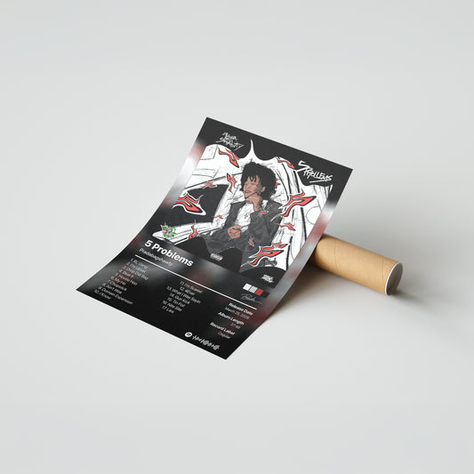 Pradabagshawty 5 Problems Album Poster