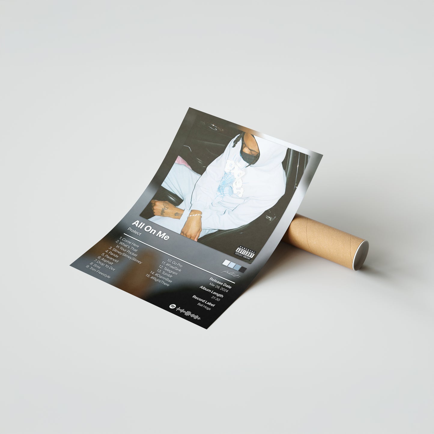 Protect All On Me Album Poster