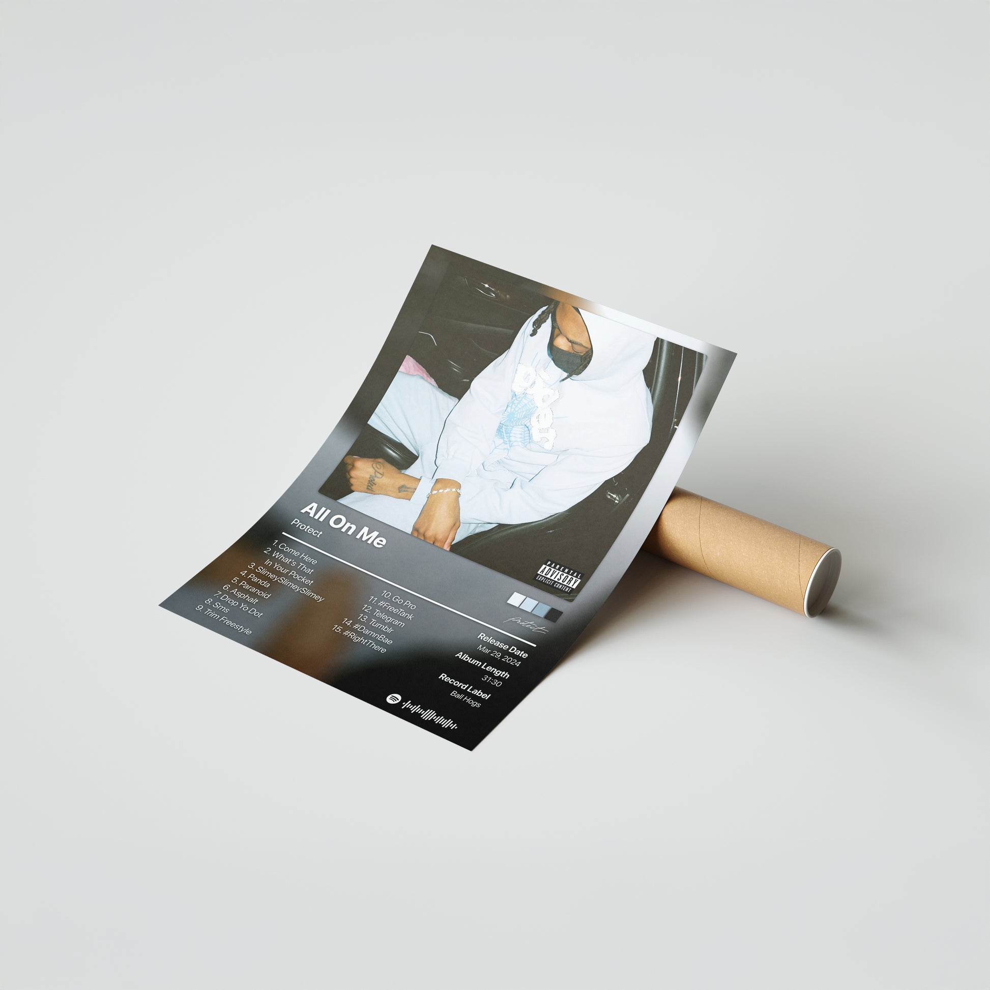 Protect All On Me Album Poster