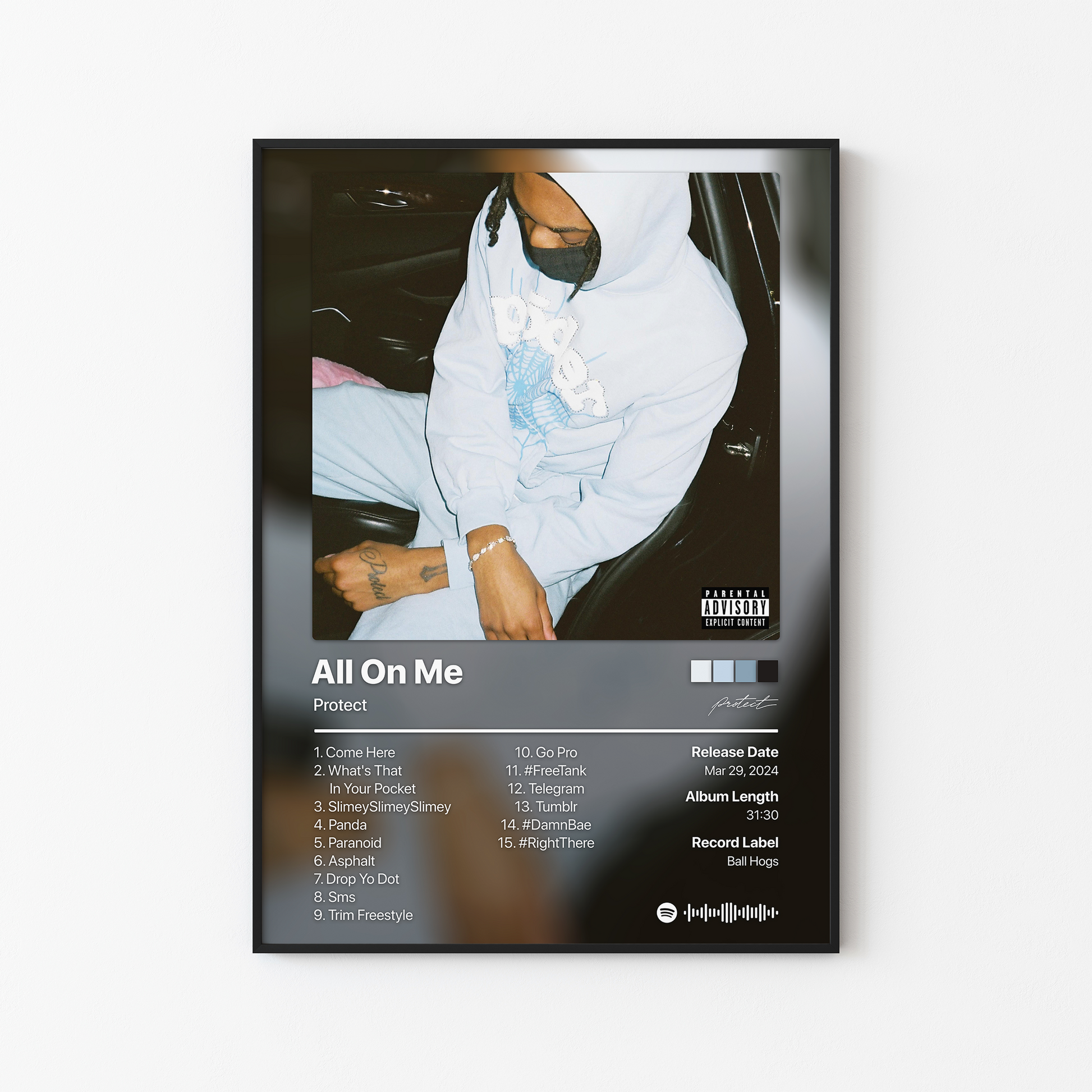 Protect All On Me Album Poster