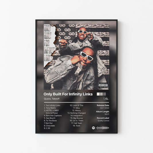 Quavo Only Built For Infinity Links Album Poster