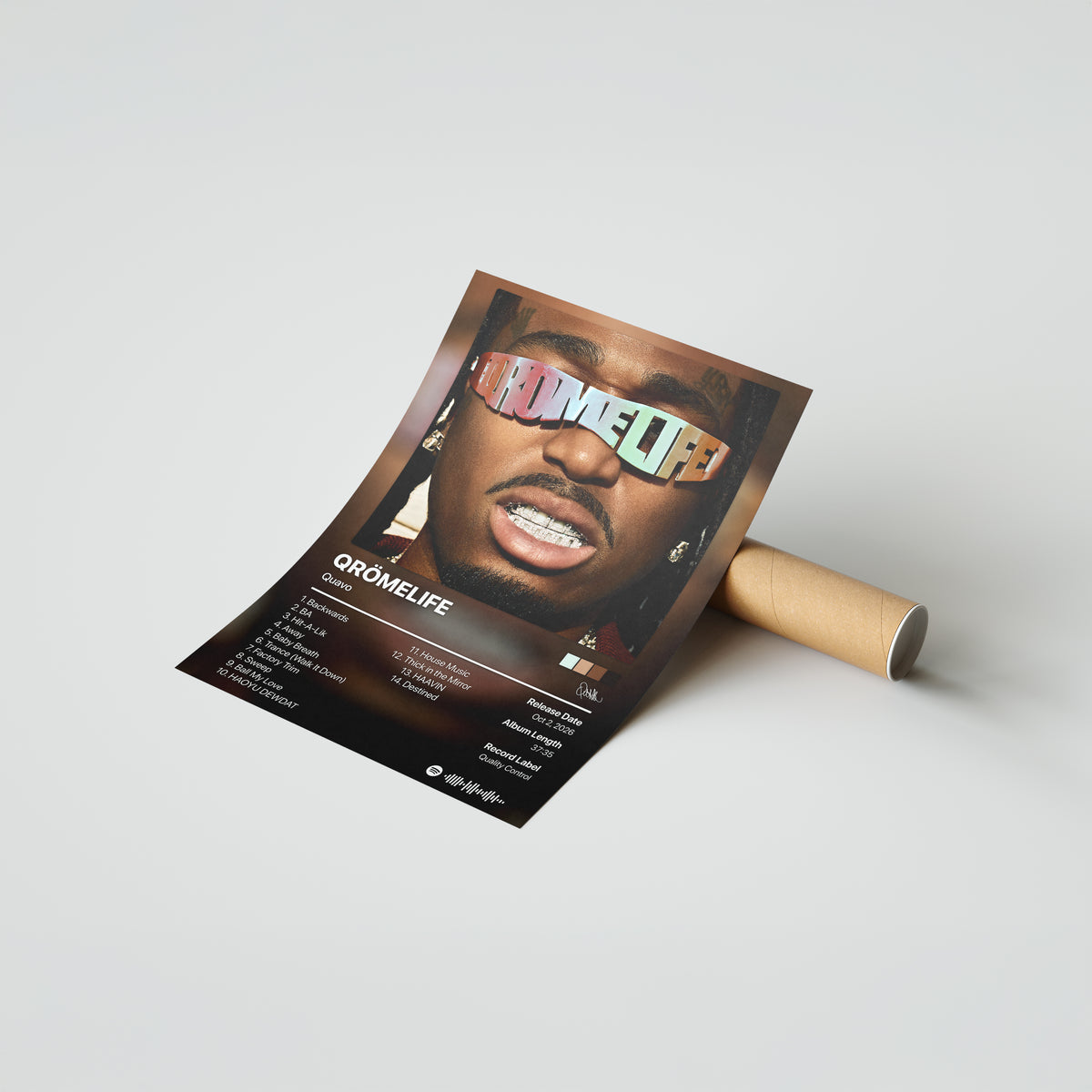 Quavo QROMELIFE Album Poster