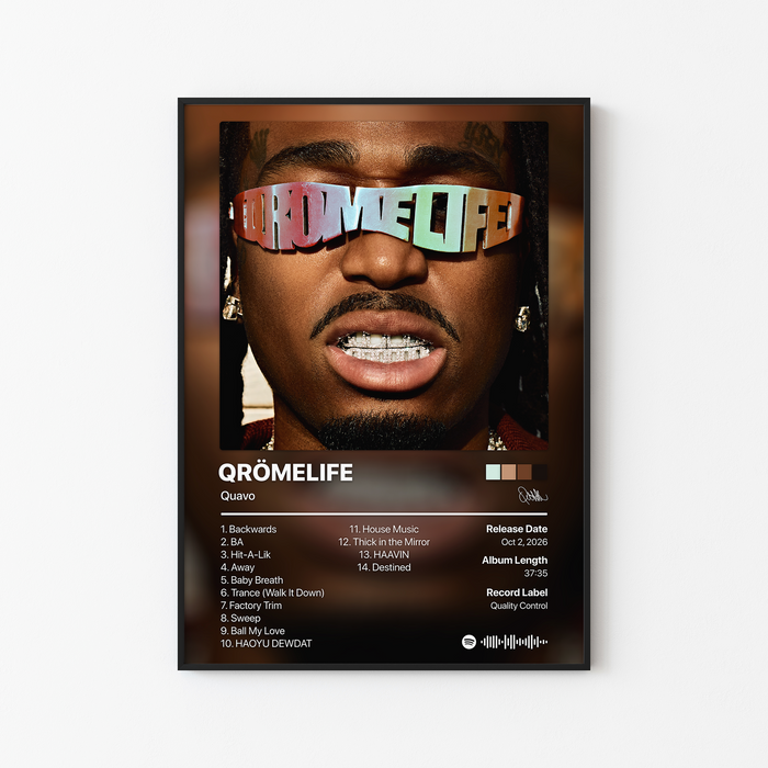 Quavo QROMELIFE Album Poster