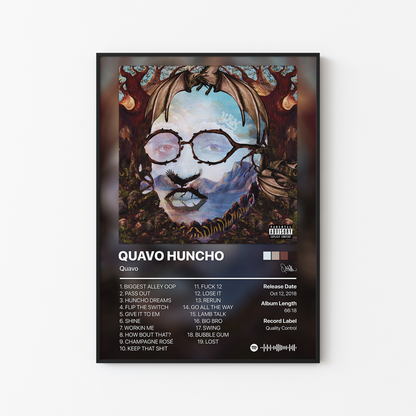 Quavo QUAVO HUNCHO Album Poster