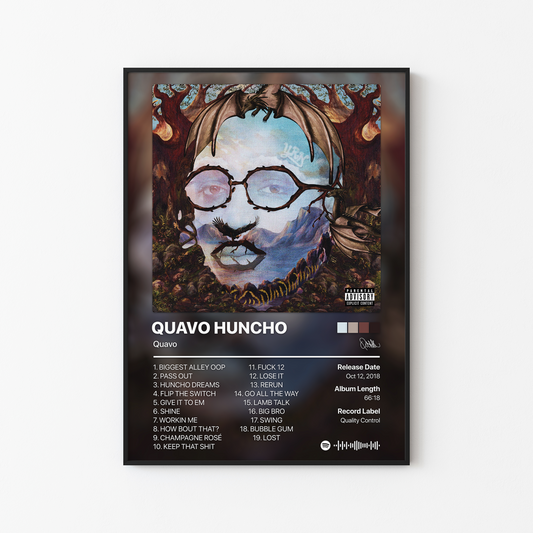 Quavo QUAVO HUNCHO Album Poster