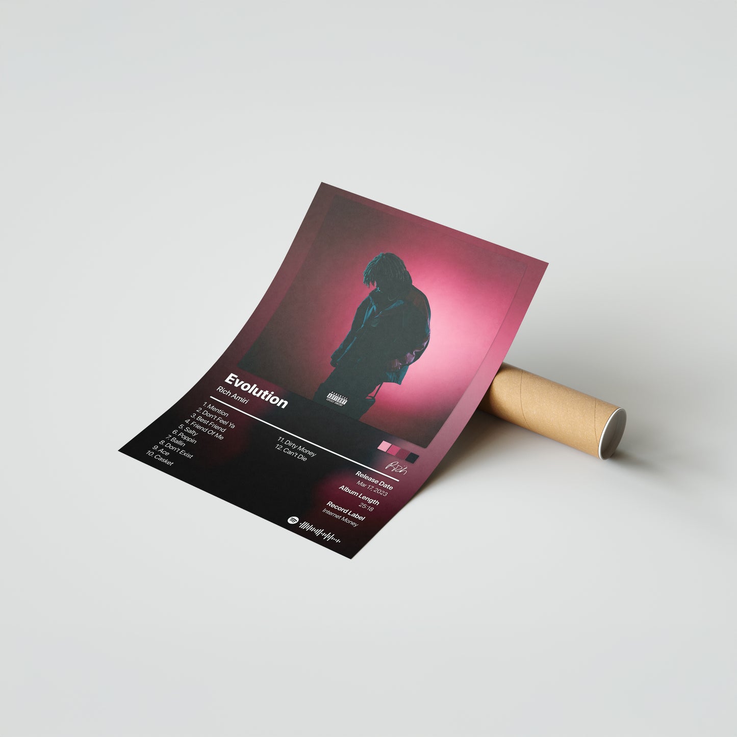 Rich Amiri Evolution Album Poster