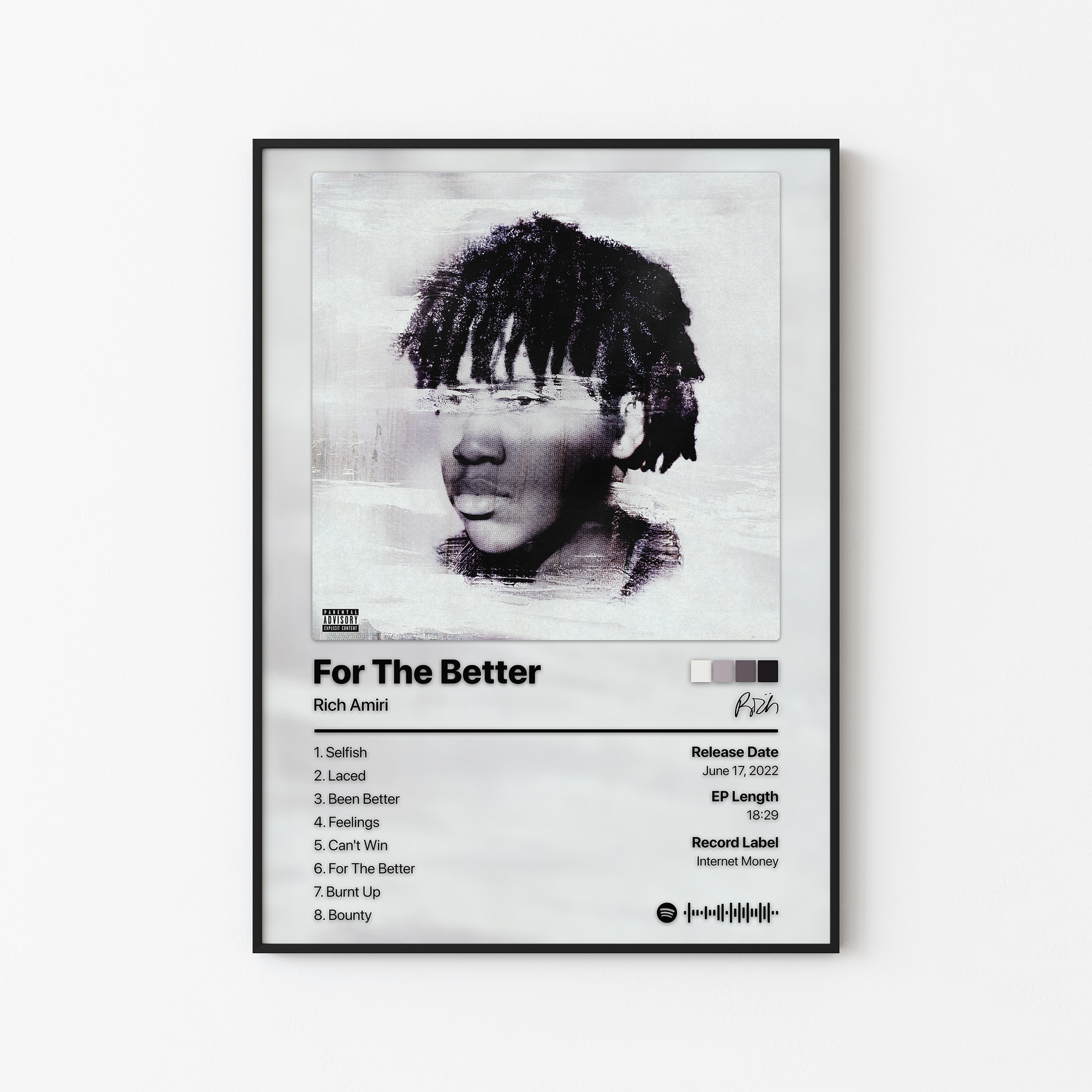 Rich Amiri For The Better Album Poster