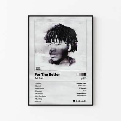 Rich Amiri For The Better Album Poster