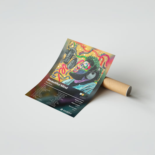Rod Wave Beautiful Mind Album Poster