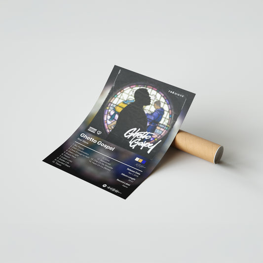 Rod Wave Ghetto Gospel Album Poster