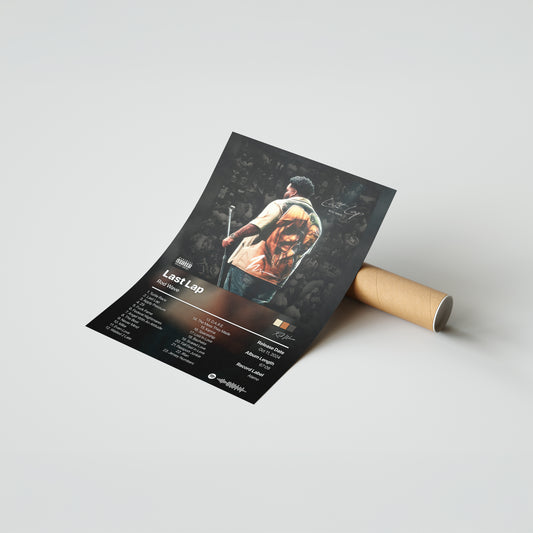 Rod Wave Last Lap Album Poster